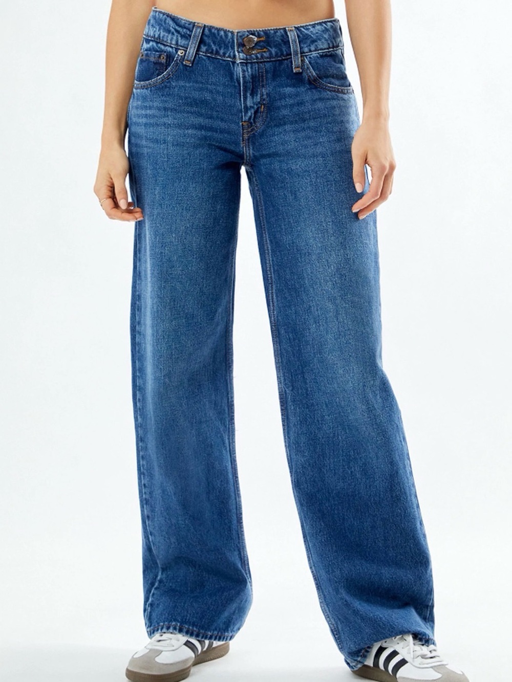Levi's Super Low Rise Loose Fit Straight Leg Y2K Jeans 30